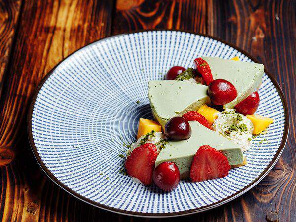 Эбби Noodles & Sushi Bar - Холодный чизкей с Матча