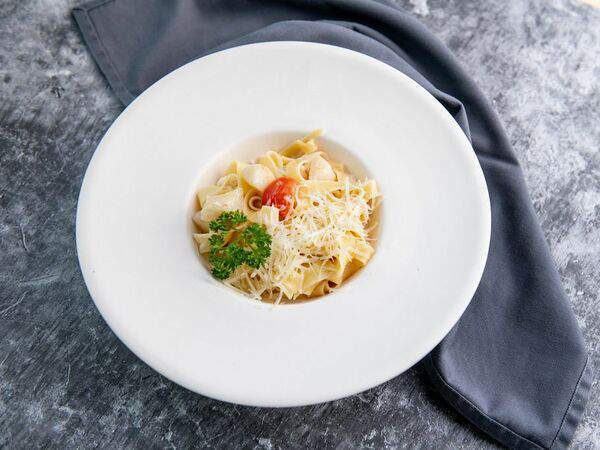 Vitae Healthy Food - Фетучини в кокосовых сливках с гребешком