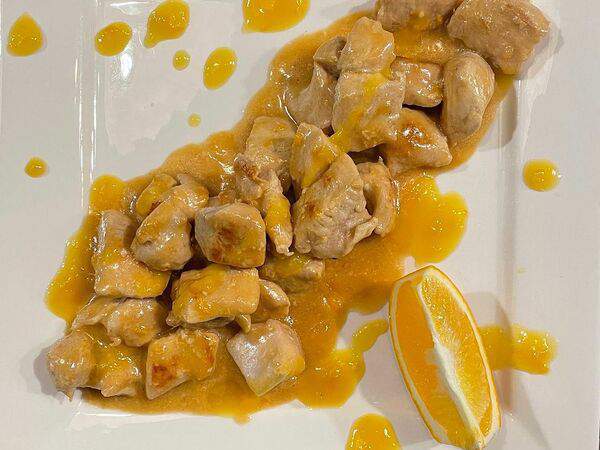 Арт кафе Bravo - Индейка в апельсиновом соусе