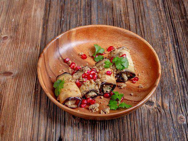 Parmesan - Рулетики из баклажанов с сыром