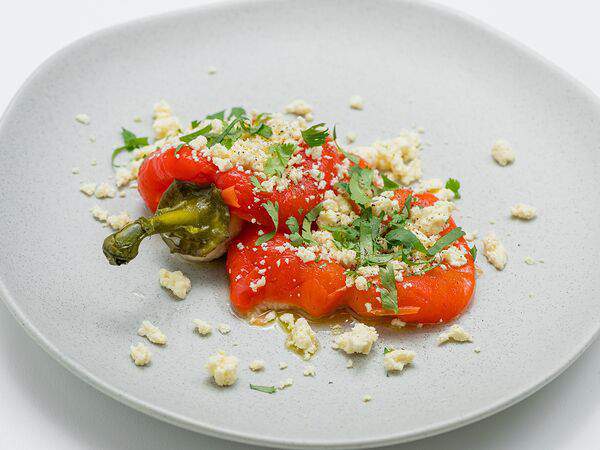 Сойка Grand - Печеные перцы с брынзой и зеленью