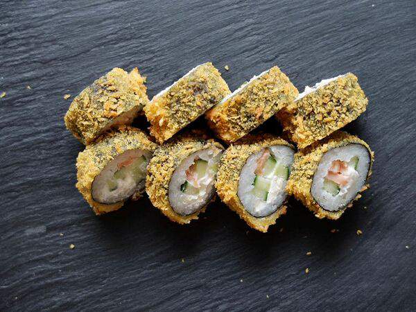 Хомяк - Горячий ролл с лососем