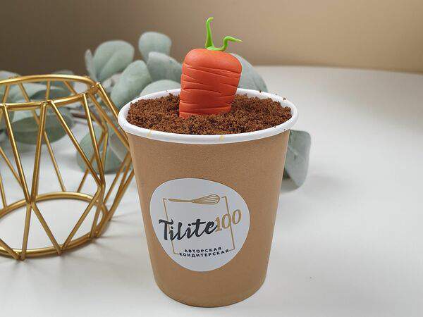 Тили тесто - Морковный с солёной карамелью