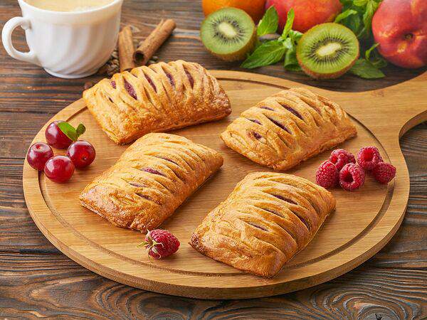 Дон батон - Слойка с малиной