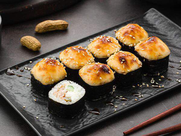 Рыба закусывала - Ролл Сливочный угорь запеченный