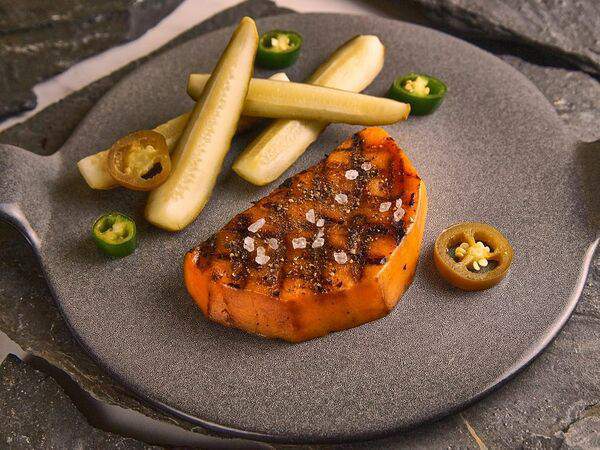 Lava Grill - Стейк из медовой тыквы