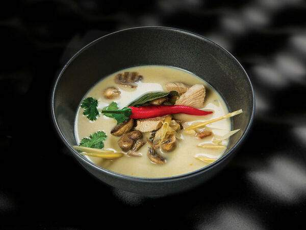 Mio - Суп Том Ям Кха и рис