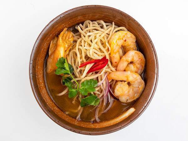 My Way, лапшичная - Суп Рамен с креветками в остром бульоне