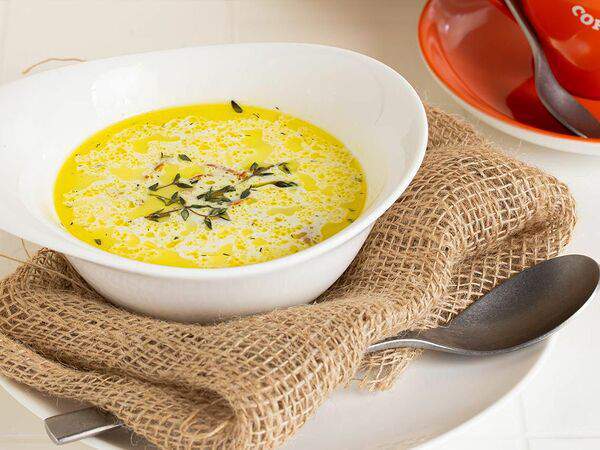 Travelers coffee - Сырный суп с лисичками