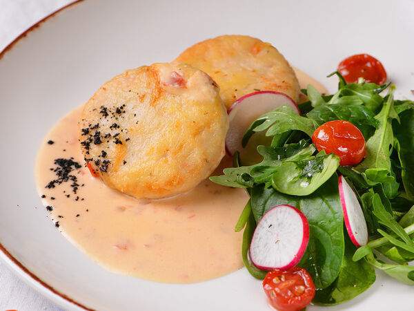 Грандъ буфетъ - Нежные котлеты из судака и креветок