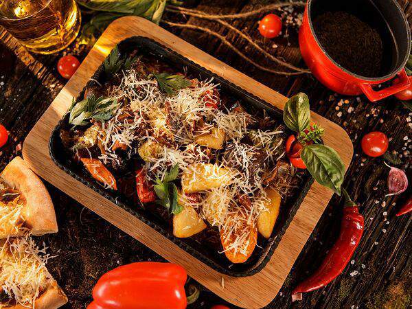 Shef papas - Сковорода с бараниной и овощами