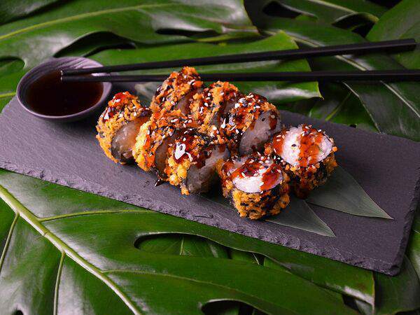 Дочь самурая - Ролл с угрем жареный