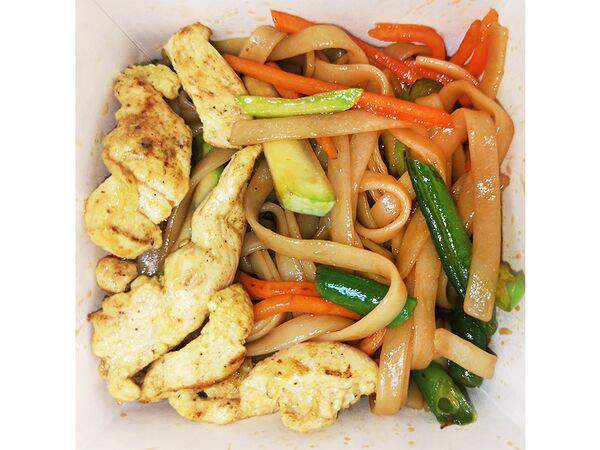 Дон Удон - Карри с курицей и овощами