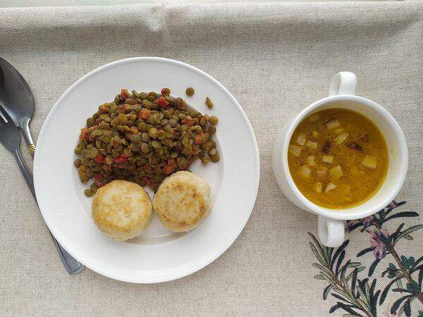 Тележка - Обед разнообразный пятница