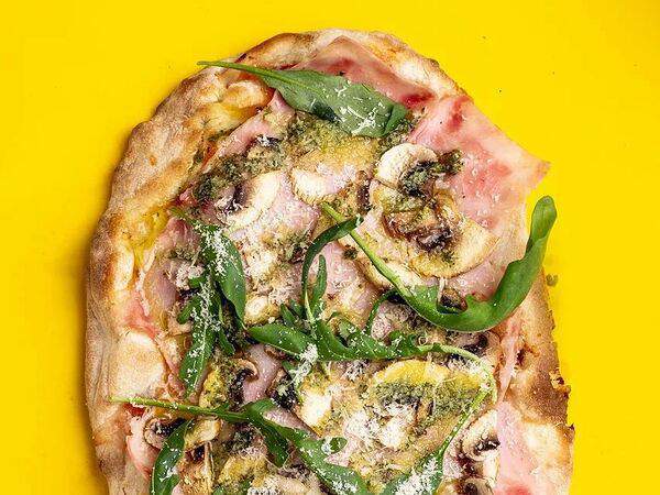 Гугенот пицца - Ветчина Грибы