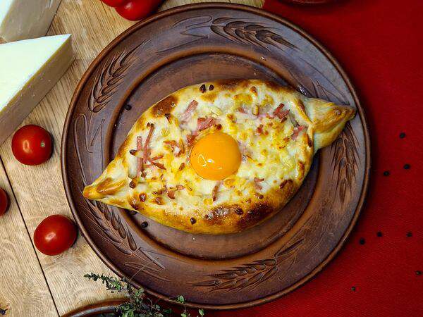 Жаръ - Лодочка с ветчиной