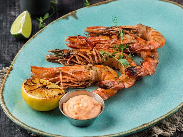 Маймун - Королевские креветки гриль