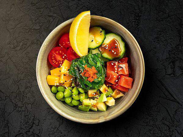 СУШИБОКС Премиум - Поке с лососем