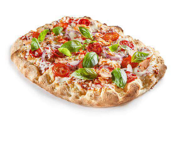 Gruvi Pizza - Лосось и цукини