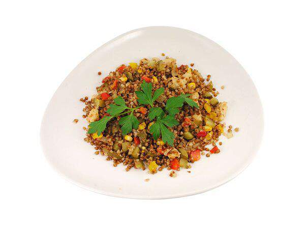 People's food - Гречка с курицей и овощами