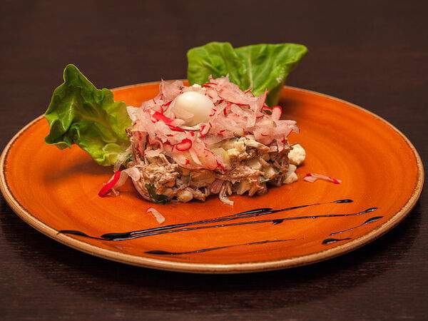 Оджахури - Салат Птичье гнездо