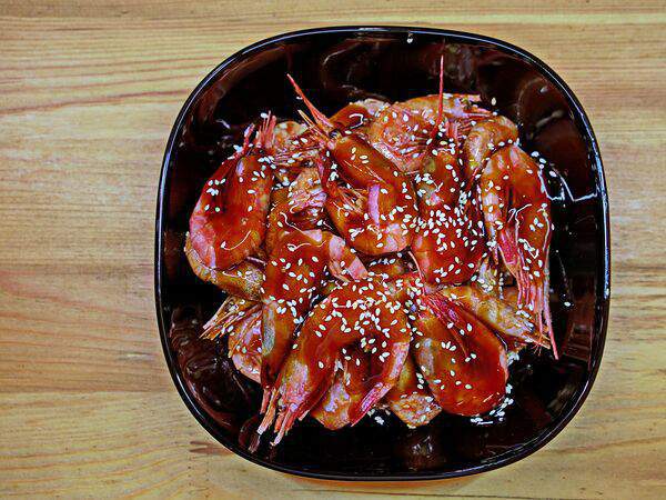 Хмельная территория - Креветки жареные терияки 50-70