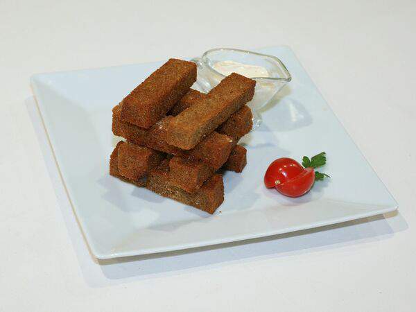 Пингвин - Гренки с чесночным соусом