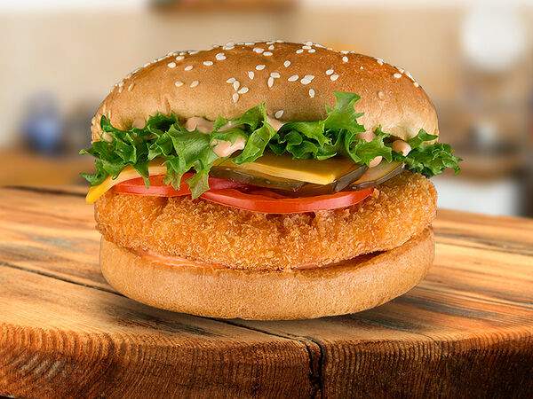 Евразия-Экспресс - Бургер с куриным шницелем в панко