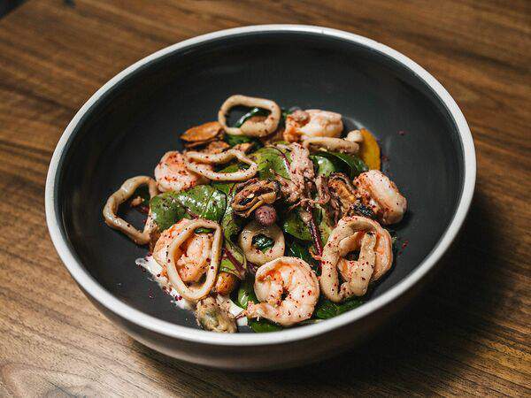 Ресторан Soho - Салат с морепродуктами