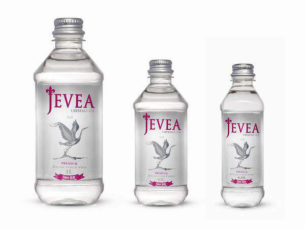 Между нами булочками - Вода минеральная природная питьевая Jevea негазированная