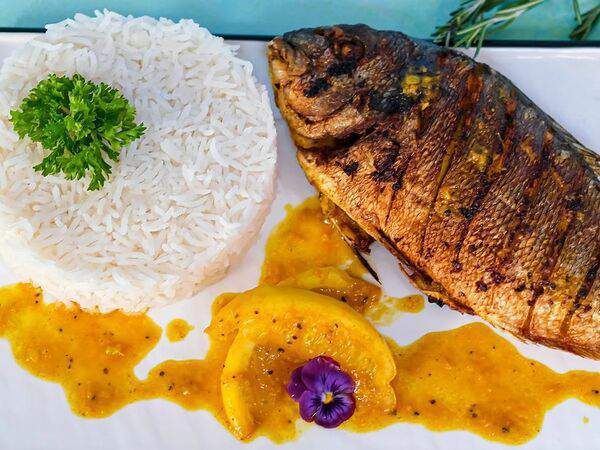 Винни  Пух - Дорадо с рисом