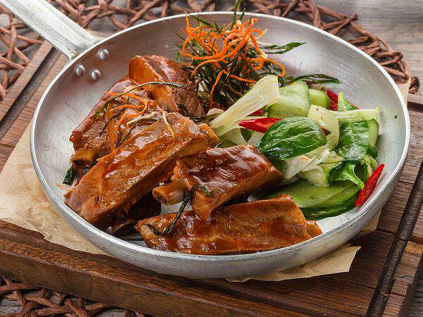 Челси паб - Свиные ребра глазированные