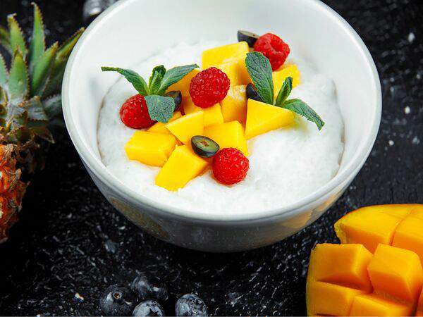 Fitness Food Cafe - Рисовая каша с манго