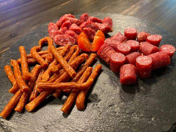 Синий Лось - Сырокопченые колбаски к пиву