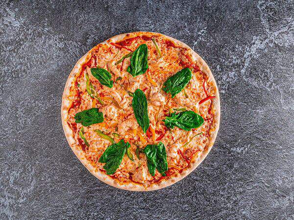 Fishka - Пицца курица с овощами