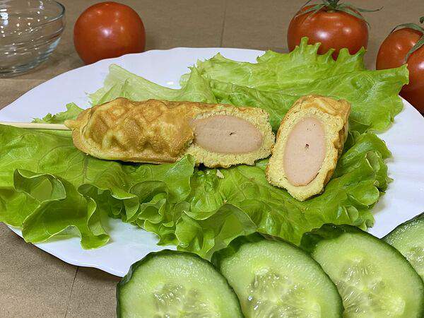 Вкусные корн доги - Веганский Корн-дог