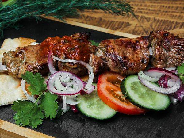 Супер пицца плюс - Шашлык из cвинoго ошейка