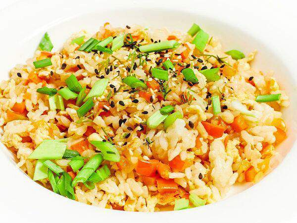 Унга - Рис с овощами