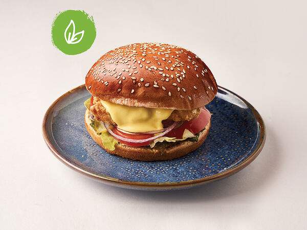 Укроп - Фирменный бургер с сырным соусом