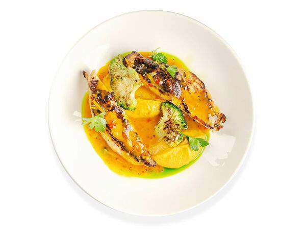 Грандъ буфетъ - Цыпленок в винно-апельсиновом соусе