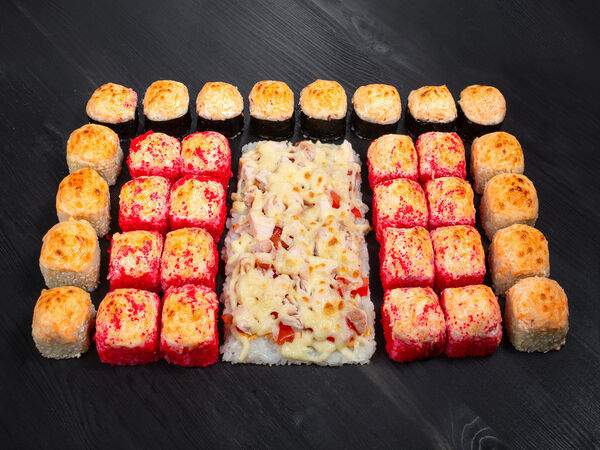 Аквасуши - Сет Запеченное ассорти