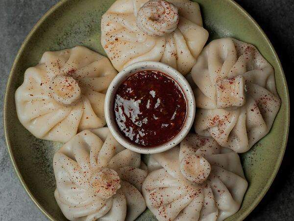 Хачапури для Пушкина - Хинкали с грибами