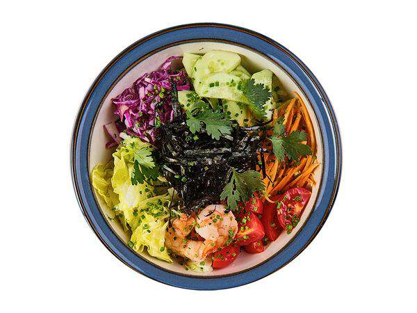 Traveller's Coffee - Боул с креветками