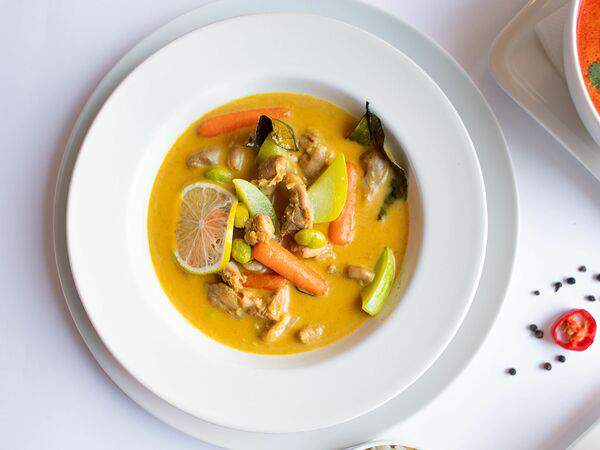 BBQ Smoker Bar - Карри с курицей