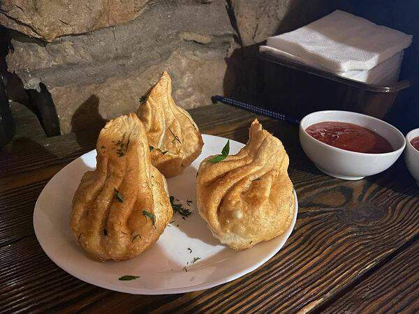 Хинкальная - Хинкали сырные жареные