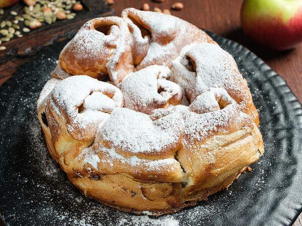 Плюшка - Пирог Райское яблочко