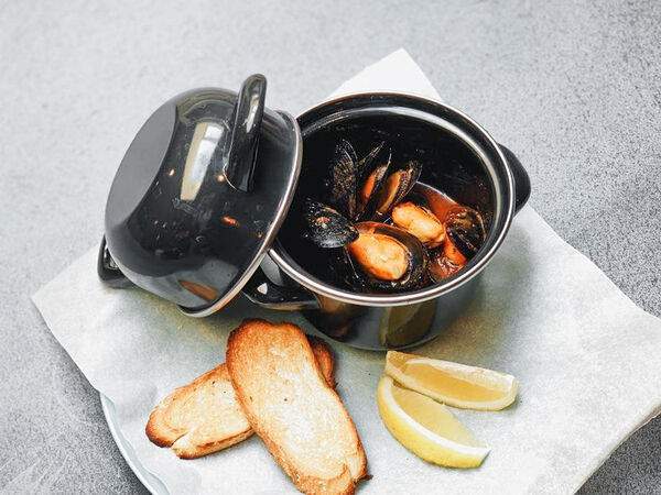 Рестомаркет Китчен - Мидии в соусе Томатный Чили