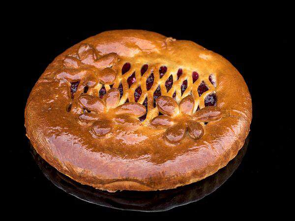 Брецель - Пирог с малиной