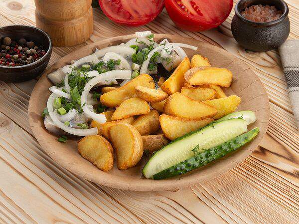 Пiльна Вiльня - Селедочка с картофелем по-деревенски