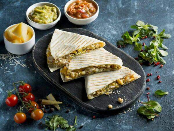 Шоколадница - Кесадилья с курицей